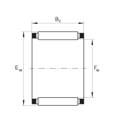 滾針及保持架組件 K25X33X24, 根據(jù) DIN 5405-1/ISO 3030 標(biāo)準(zhǔn)